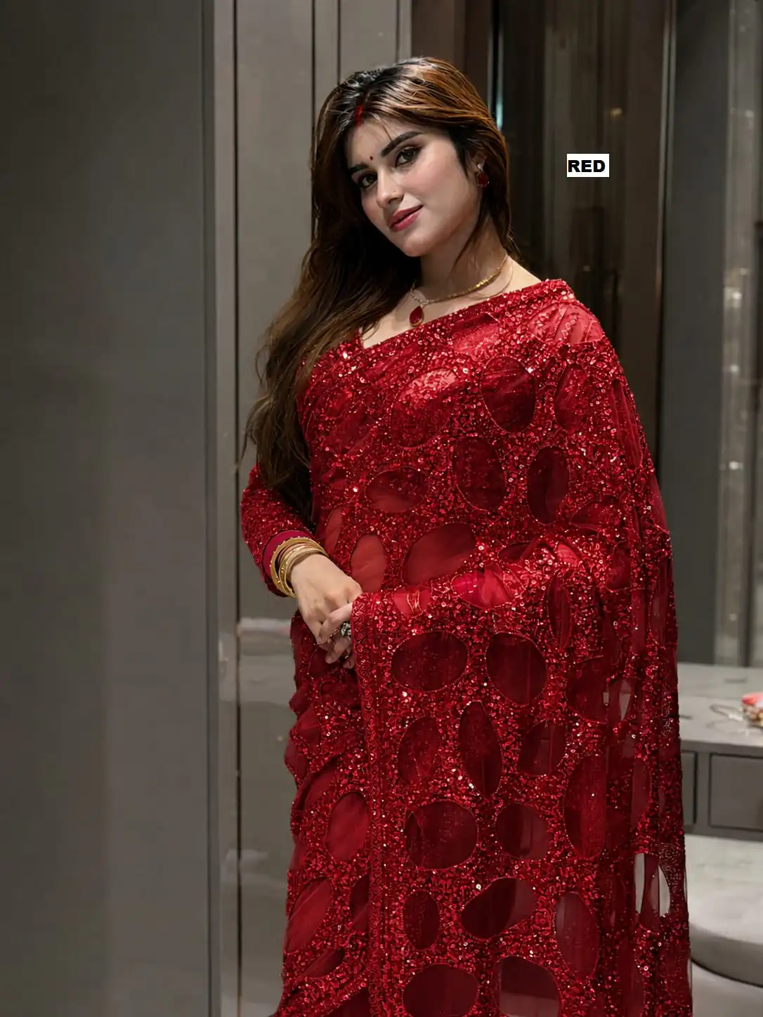 DF 3489 Red Butterfly Net Saree Sequence with Work & Zari Work. Introductory Price ₹2099. Delivery 4-6 Working Days. Shop now. | Sarees, Bollywood Sarees, Creative Sarees, Designer Sarees, Embroidered Sarees, Ethnic Saree, Modern Digital sarees, Party Wear Sarees