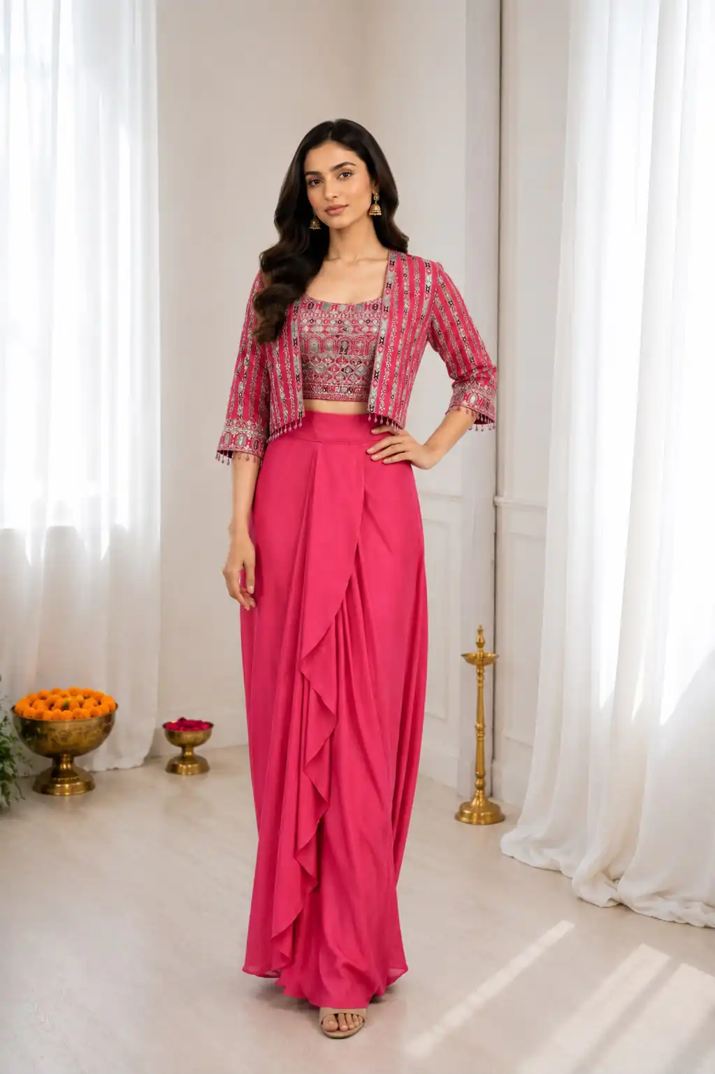 BB 83 Pink Shiny Chinon Silk Sequence Work Lehenga Choli Perfect for Wedding, Party, Ganesh Chaturthi, Baby Shower, Makar Affordable Price ₹2399. /- | Lehenga, Bollywood Lehenga, Creative Lehenga, Designer Lehenga, Embroidered Lehenga, Party Wear Lehenga