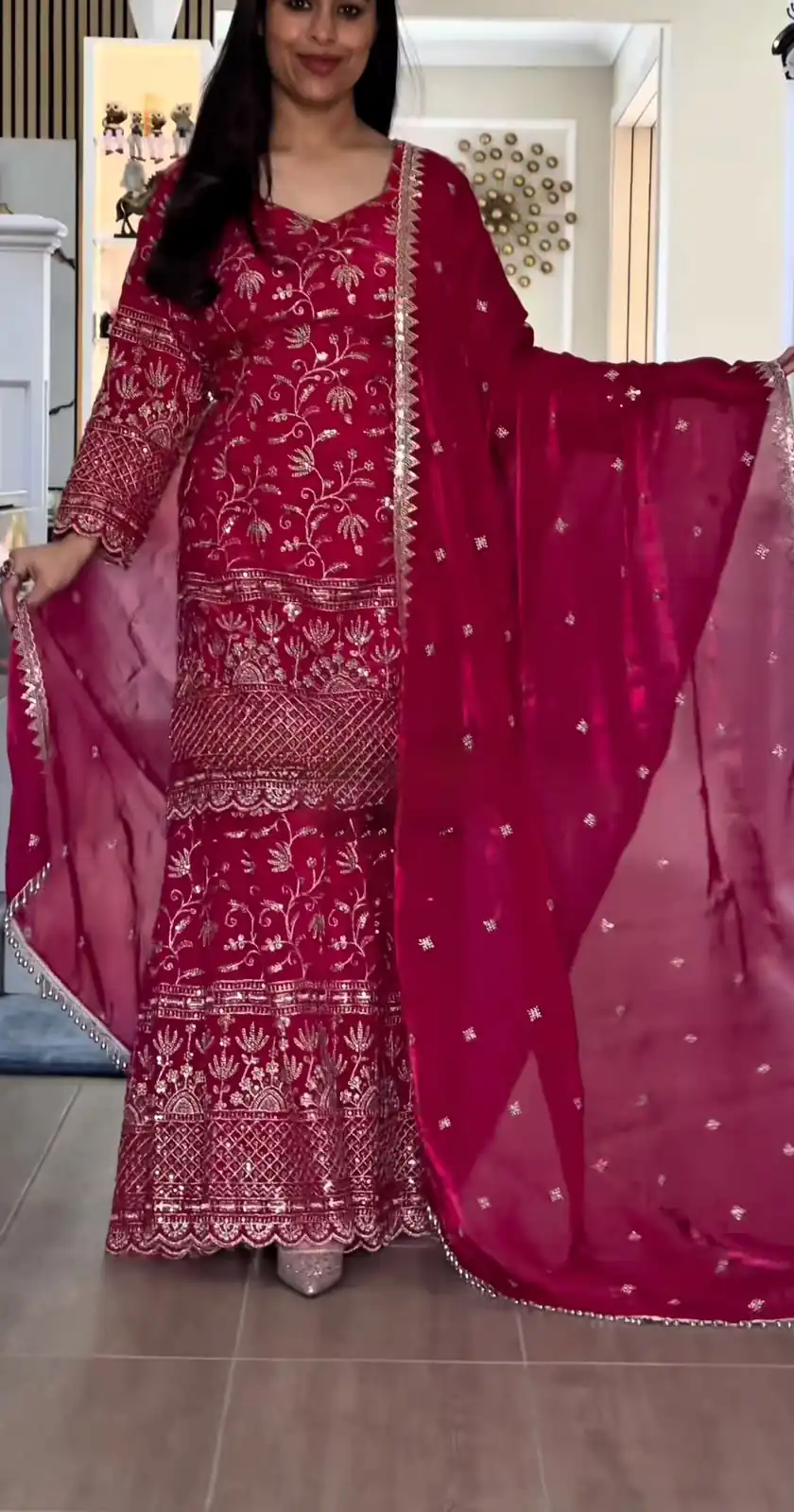 MF 479 Pink in Color Fendy Crush Silk Designer Work Salwar Suit . Introductory Price ₹2999. Delivery 4-6 Working Days. Shop now. | Jump Suits, Salwar suit, Casual Suits, Creative suits, Designer Suits, Palazzo Suits, Party Wear Suits, Patiala Suits, Straight Suits