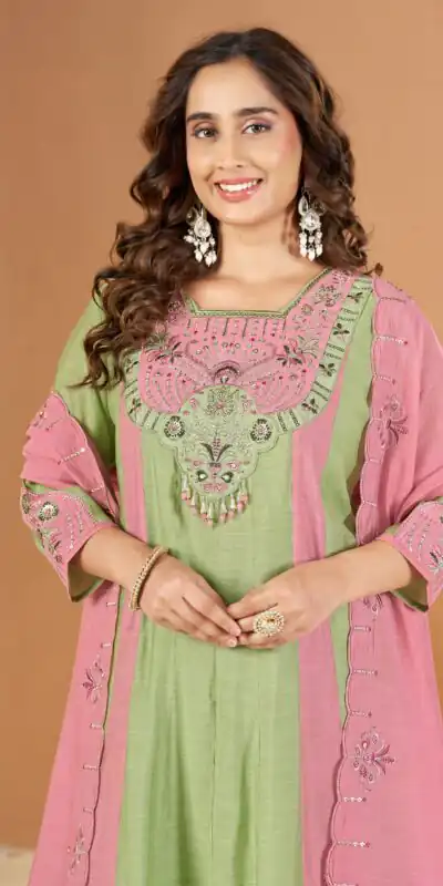 DIVA 186 Pista Mal Chanderi Salwar Suit Perfect for Wedding, Party, Baisakhi, Housewarming, Sangeet – Introductory Price ₹2899. Delivery 4-6 Working D | Jump Suits, Salwar suit, Casual Suits, Creative suits, Designer Suits, Palazzo Suits, Party Wear Suits, Patiala Suits, Straight Suits