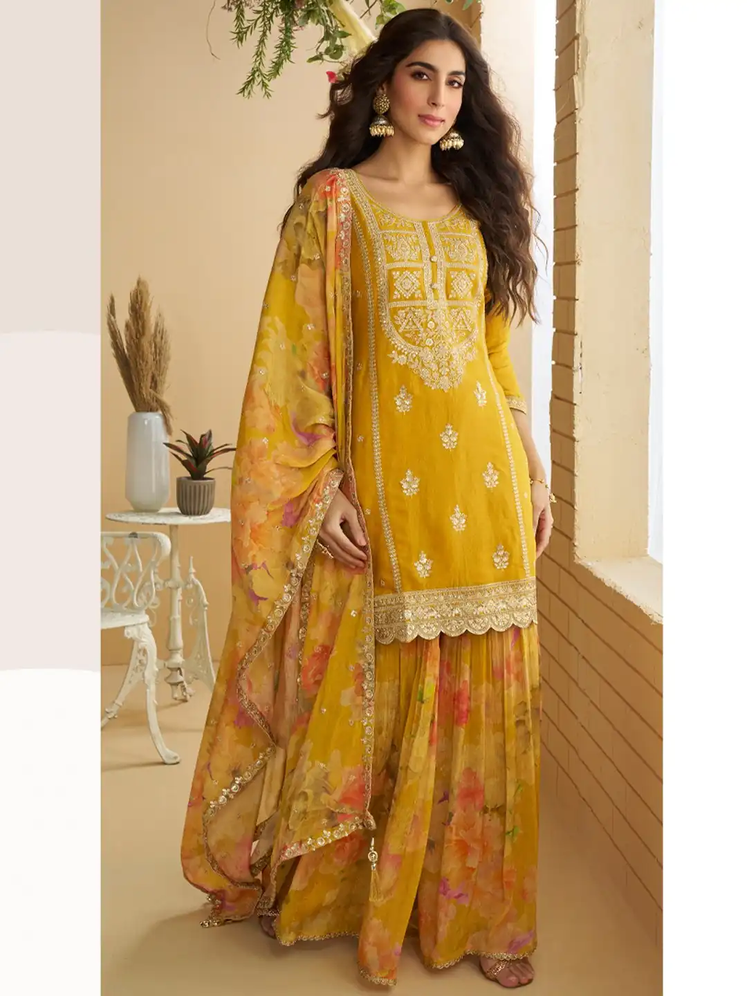 FC 10070 Mustered Chinon Silk Salwar Suit with Embroidery Work & Sequins Work. Get it for ₹2999. Delivery 4-6 Working Days. Shop now. | Jump Suits, Salwar suit, Casual Suits, Creative suits, Designer Suits, Palazzo Suits, Party Wear Suits, Patiala Suits, Straight Suits