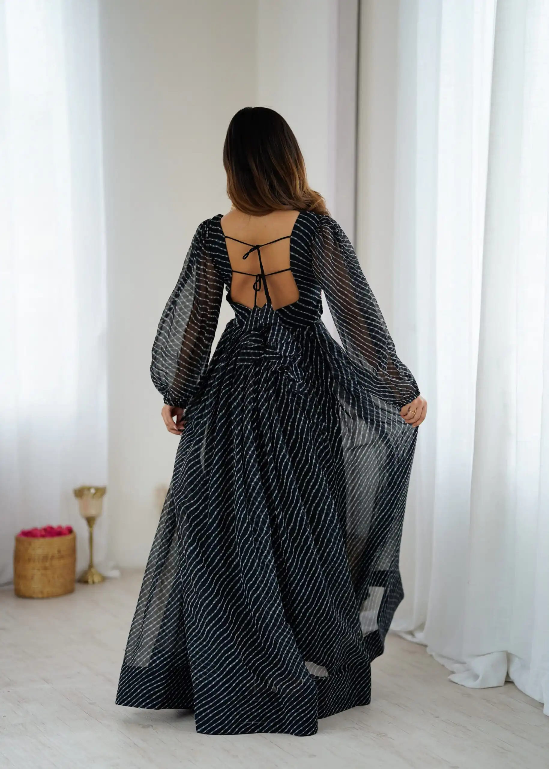 SP 40 Black Georgette Digital Print Work Gown for Wedding, Party, Cultural Events, Traditional Day, Pooja . Grab it for ₹1799. Delivery 4-6 Working Day | Gowns, Bollywood Gowns, Creative Gowns, Designer Gowns, Embroidered Gowns, Party Wear Gowns