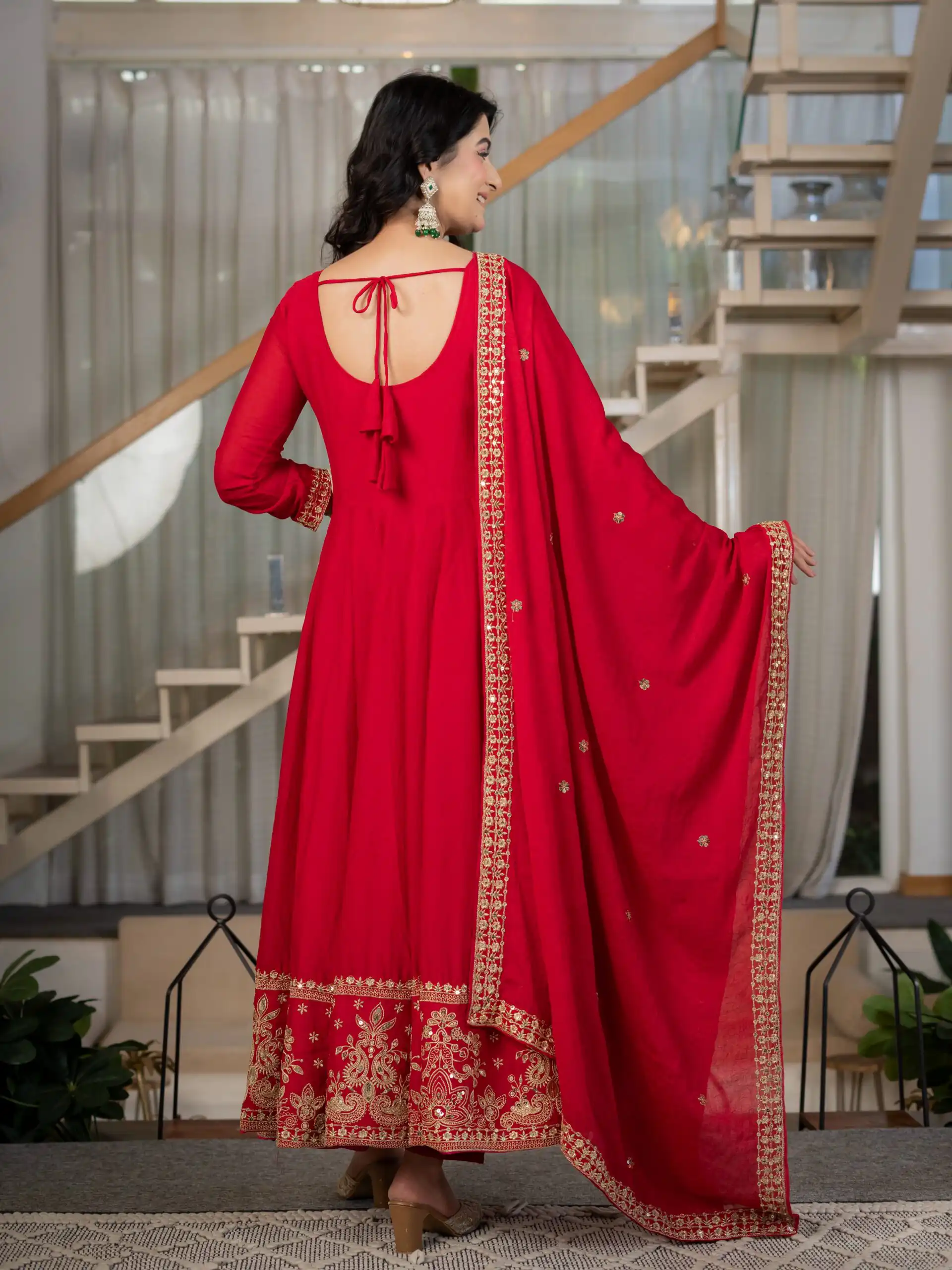 ND 5080 Red Rangoli Silk Perfect for Wedding, Party, Holi, Pooja, Anniversary – Salwar Suit. Get it for ₹2849. Delivery 4-6 Working Days. Shop now. | Jump Suits, Salwar suit, Casual Suits, Creative suits, Designer Suits, Palazzo Suits, Party Wear Suits, Patiala Suits, Straight Suits