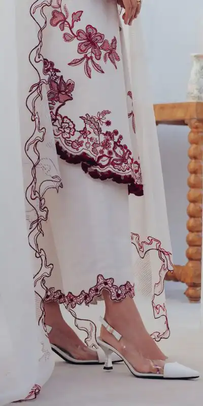 LG 2153 White Roman Silk Salwar Suit with Sequins Work & Embroidery Work. Available at ₹2449 only. Delivery 4-6 Working Days. Shop now. | Jump Suits, Salwar suit, Casual Suits, Creative suits, Designer Suits, Palazzo Suits, Party Wear Suits, Patiala Suits, Straight Suits
