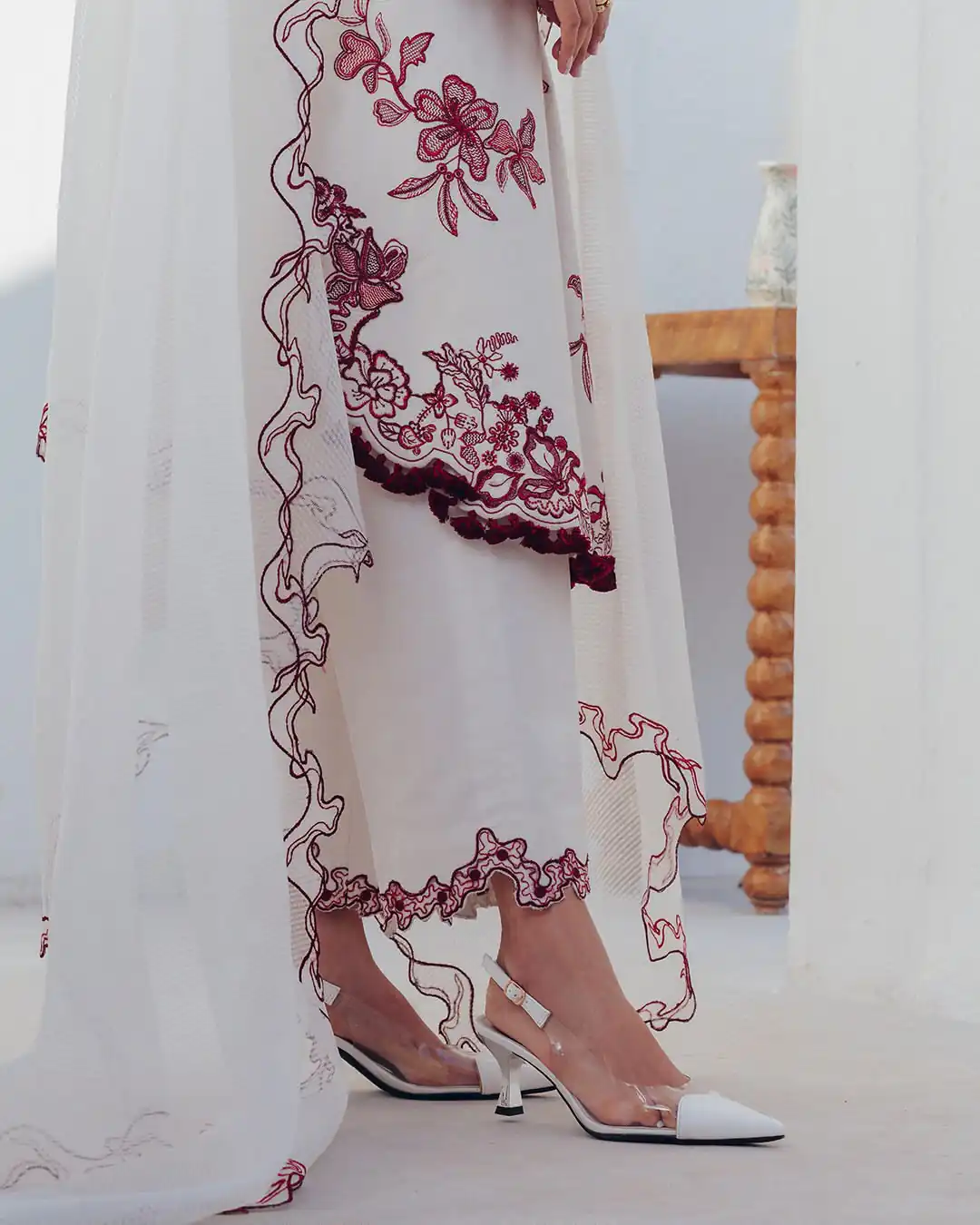 LG 2153 White Roman Silk Salwar Suit with Sequins Work & Embroidery Work. Available at ₹2449 only. Delivery 4-6 Working Days. Shop now. | Jump Suits, Salwar suit, Casual Suits, Creative suits, Designer Suits, Palazzo Suits, Party Wear Suits, Patiala Suits, Straight Suits