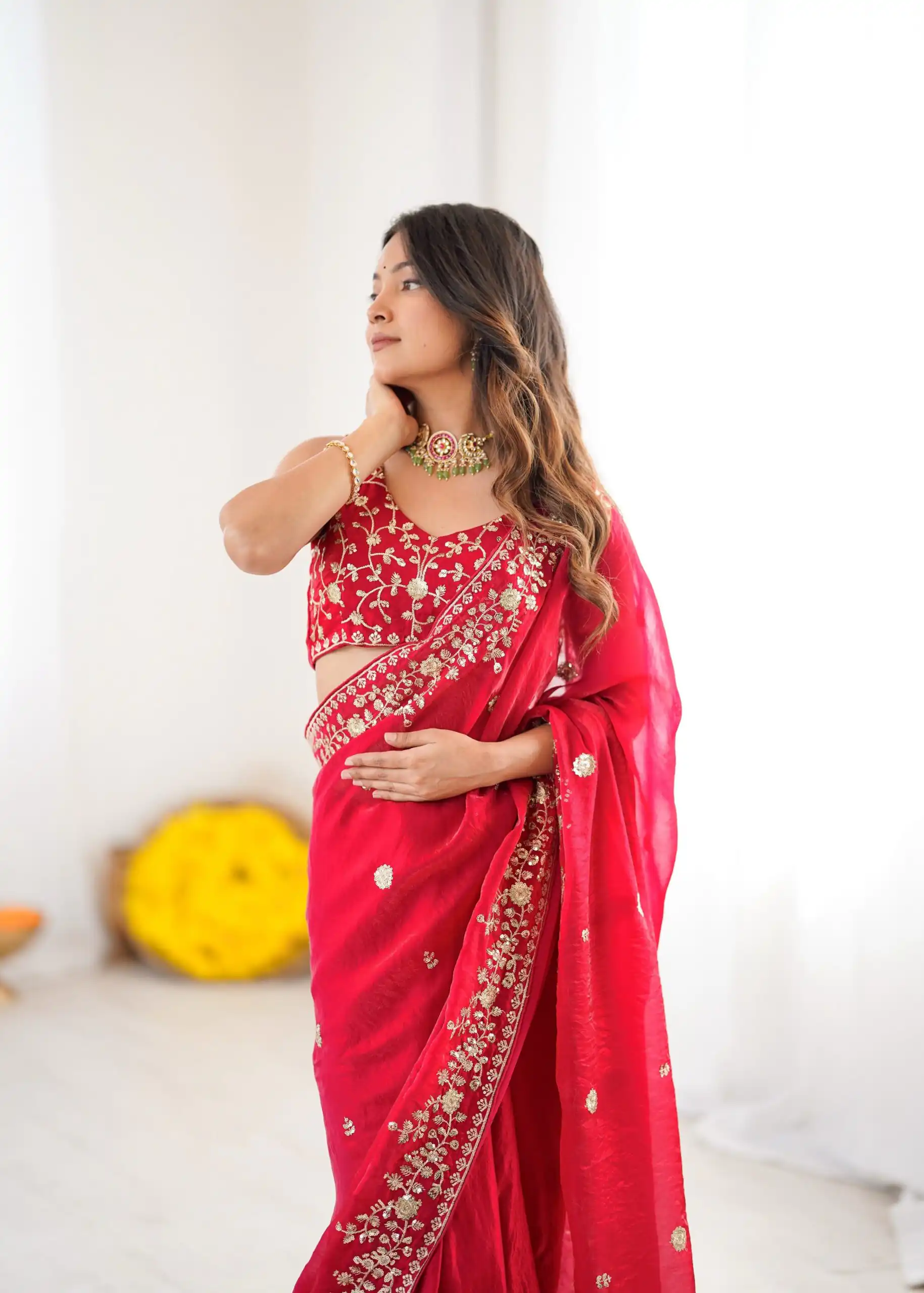 SP 89 Pink Color Fendy Silk Saree With Sequins Work. Wedding, Party, Festive, Events Get it for ₹1799. Delivery 4-6 Working Days. Online Best Shop now. | Sarees, Bollywood Sarees, Creative Sarees, Designer Sarees, Embroidered Sarees, Ethnic Saree, Modern Digital sarees, Party Wear Sarees