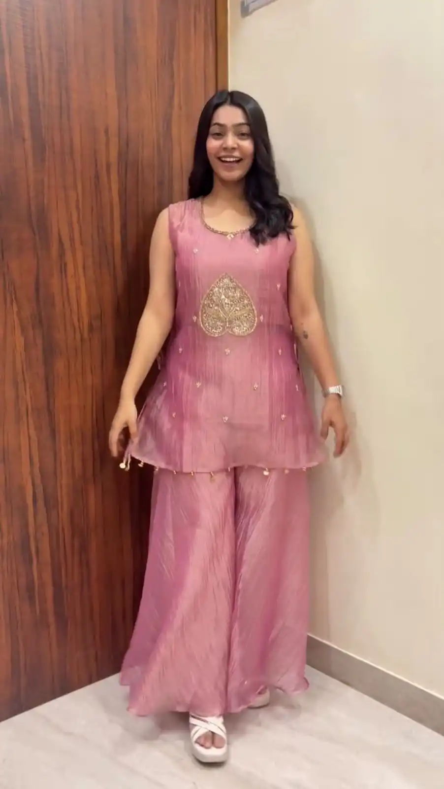 ST 255 Pink in Salsa Silk Embroidery Work & Sequins Work Salwar Suit . Get it for ₹2049. Delivery 4-6 Working Days. Shop now. | Jump Suits, Salwar suit, Casual Suits, Creative suits, Designer Suits, Palazzo Suits, Party Wear Suits, Patiala Suits, Straight Suits