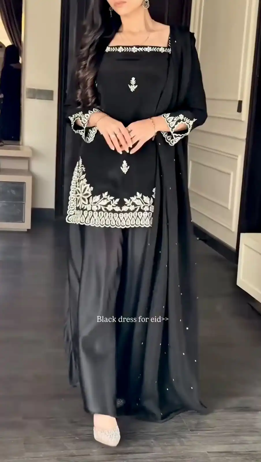 KD 1578 Black in Color Natural Crepe Embroidery Work Salwar Suit . Affordable Price ₹2199. Delivery 4-6 Working Days. Shop now. | Jump Suits, Salwar suit, Casual Suits, Creative suits, Designer Suits, Palazzo Suits, Party Wear Suits, Patiala Suits, Straight Suits