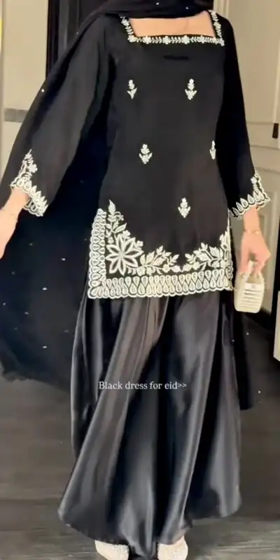 KD 1578 Black in Color Natural Crepe Embroidery Work Salwar Suit . Affordable Price ₹2199. Delivery 4-6 Working Days. Shop now. | Jump Suits, Salwar suit, Casual Suits, Creative suits, Designer Suits, Palazzo Suits, Party Wear Suits, Patiala Suits, Straight Suits