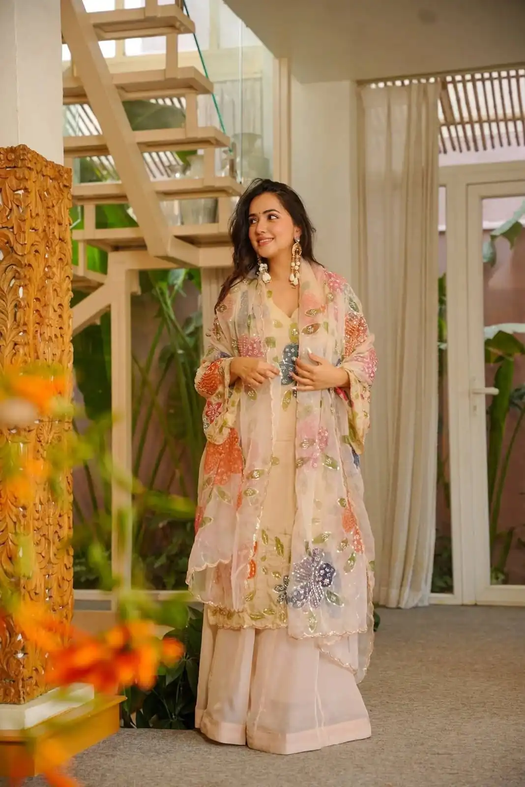 VLM 327 Off White in Color Natural Crepe Embroidery Work Salwar Suit . Affordable Price ₹2399. Delivery 4-6 Working Days. Shop now. | Jump Suits, Salwar suit, Casual Suits, Creative suits, Designer Suits, Palazzo Suits, Party Wear Suits, Patiala Suits, Straight Suits