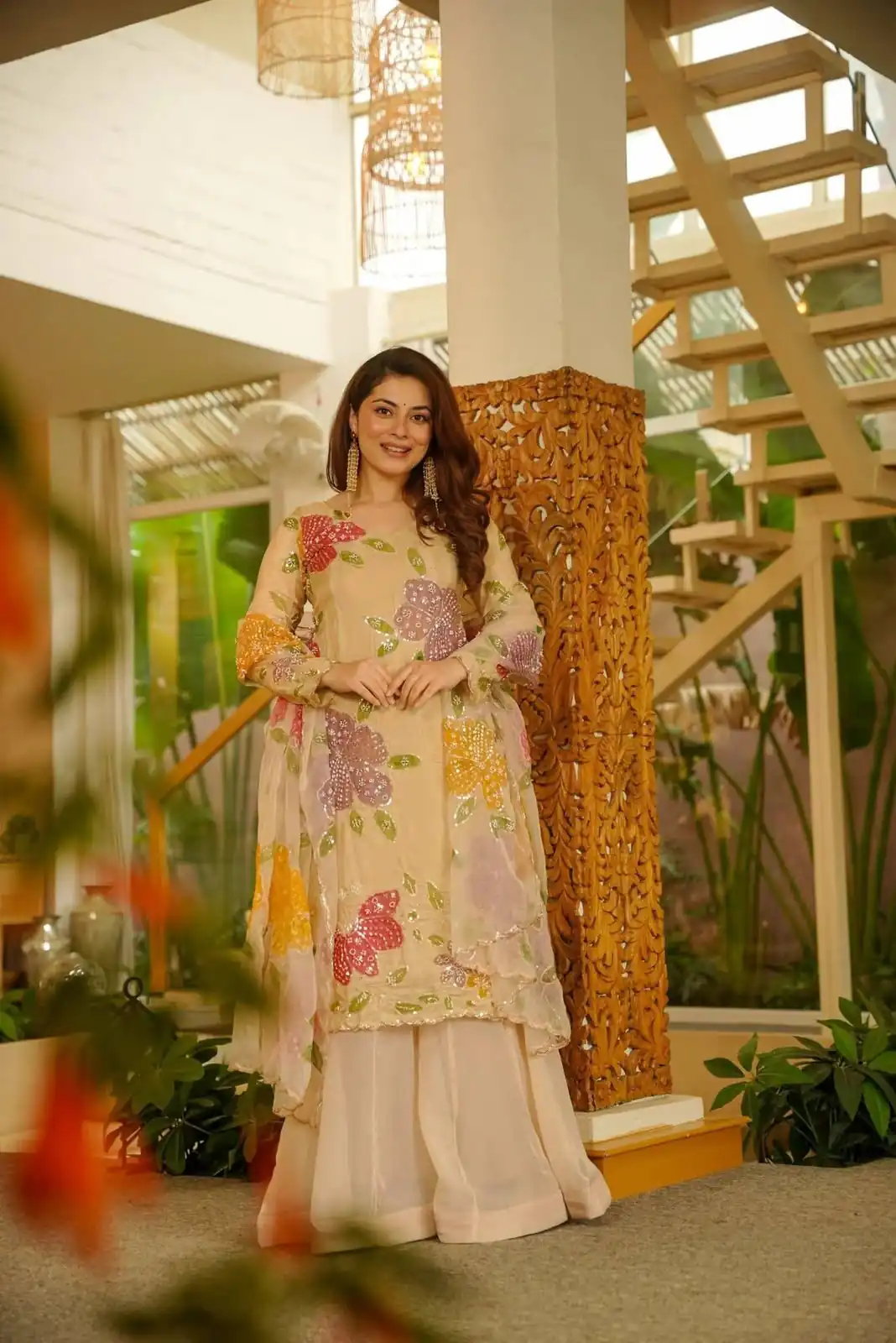 VLM 327 Off White in Color Natural Crepe Embroidery Work Salwar Suit . Affordable Price ₹2399. Delivery 4-6 Working Days. Shop now. | Jump Suits, Salwar suit, Casual Suits, Creative suits, Designer Suits, Palazzo Suits, Party Wear Suits, Patiala Suits, Straight Suits