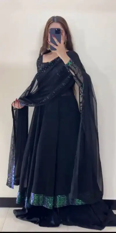 RTC 6012 Navy Blue Faux Georgette Salwar Suit with Mirror Work & Embroidery Work. Get it for ₹2349. Delivery 4-6 Working Days. Shop now. | Jump Suits, Salwar suit, Casual Suits, Creative suits, Designer Suits, Palazzo Suits, Party Wear Suits, Patiala Suits, Straight Suits