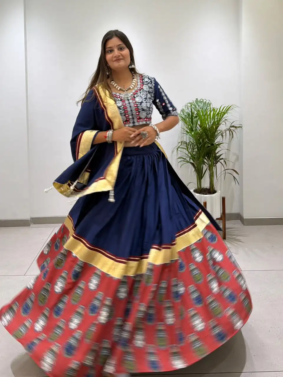 BE 507 Navy Blue Color Rayon Embroidery Work & Cowrie Work Lehenga Choli . Grab it for ₹1999. Delivery 4-6 Working Days. Shop now. | Lehenga, Bollywood Lehenga, Creative Lehenga, Designer Lehenga, Embroidered Lehenga, Party Wear Lehenga